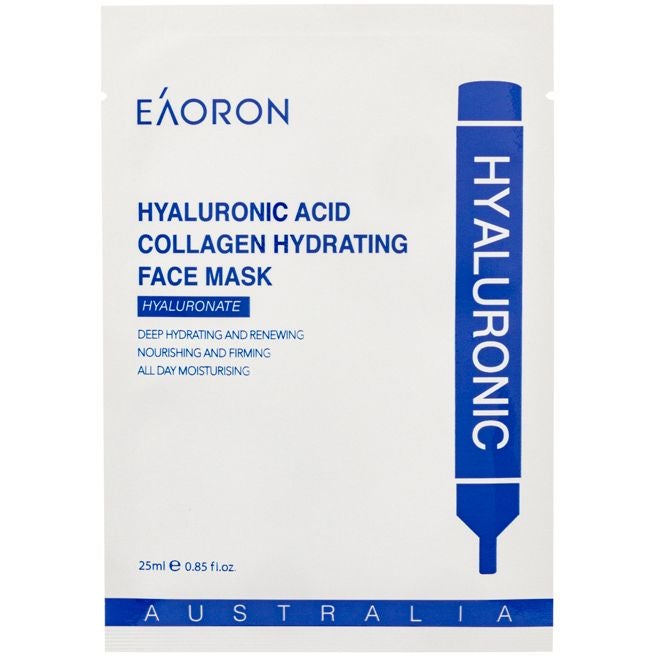 EÁORON - Hyaluronic Acid Collagen Hydrating Face Mask 5x - Minou & Lily