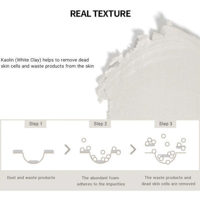 heimish - All Clean White Clay Foam 150g - Minou & Lily