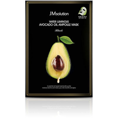 JMsolution - Water Luminous Avocado Oil Ampoule Mask 10pcs - Minou & Lily