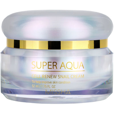 MISSHA - Super Aqua Cell Renew Snail Cream 52ml - Minou & Lily