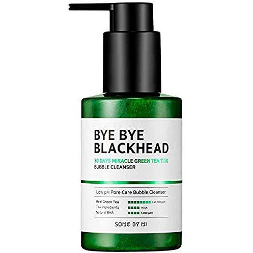 SOME BY MI - Bye Bye Blackhead 30 Days Miracle Green Tea Tox Bubble Cleanser - Minou & Lily