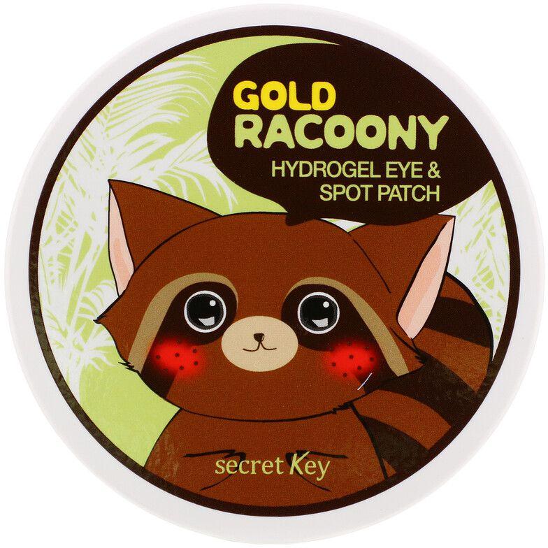 secret key - Gold Racoony Hydrogel Eye & Spot Patch 90x - Minou & Lily